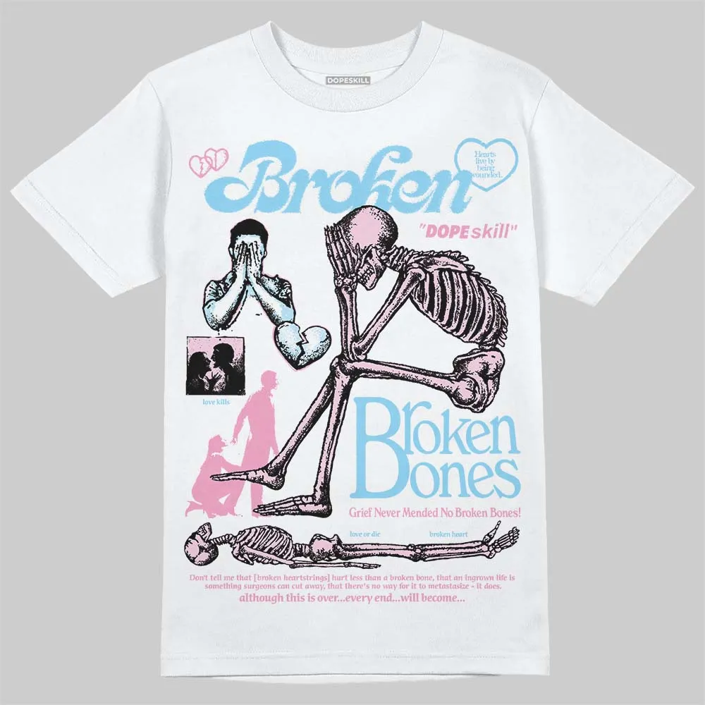 Paw Print Pink Foam 1s DopeSkill T-Shirt Broken Bones Graphic sold by DopeSkill