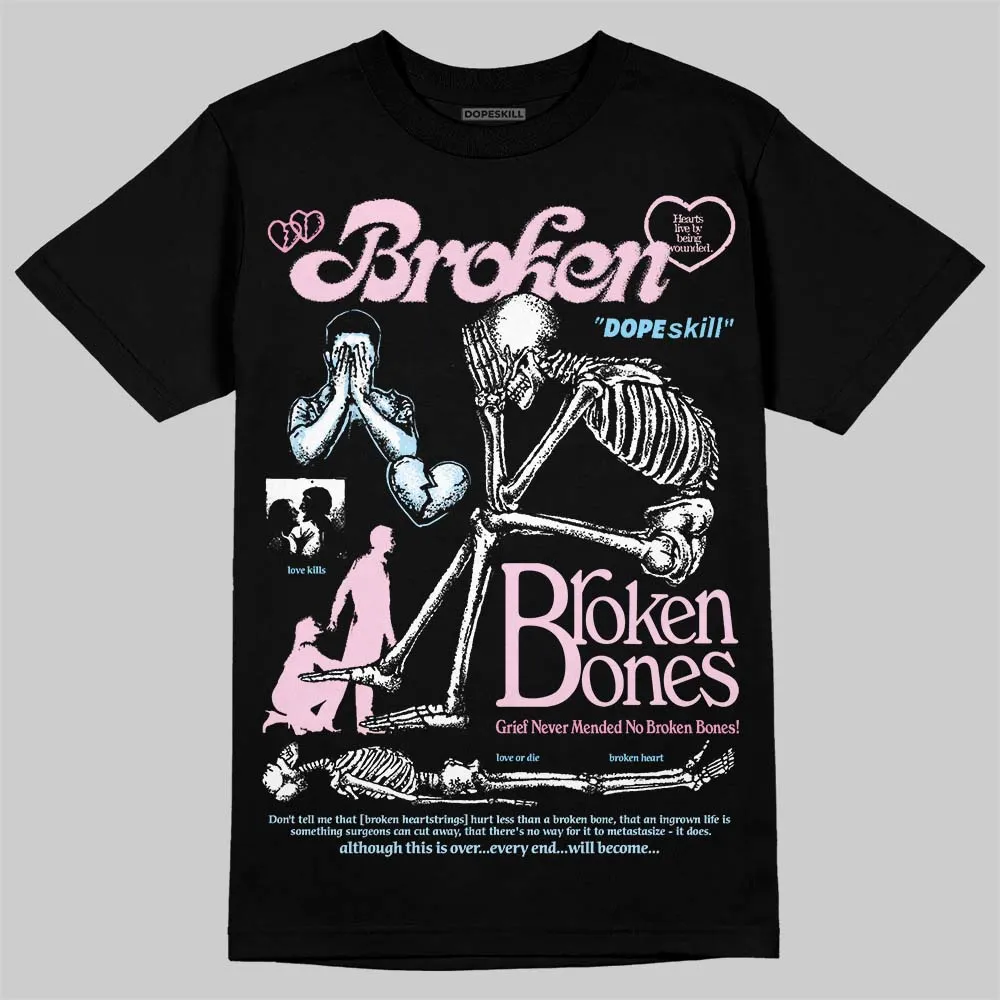 Paw Print Pink Foam 1s DopeSkill T-Shirt Broken Bones Graphic sold by DopeSkill product image thumbnail 2