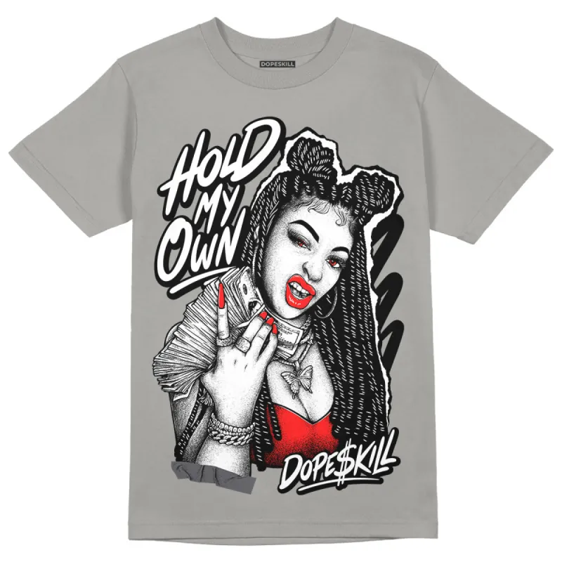 Wet Cement 4s DopeSkill Grey T-shirt New H.M.O Graphic sold by DopeSkill