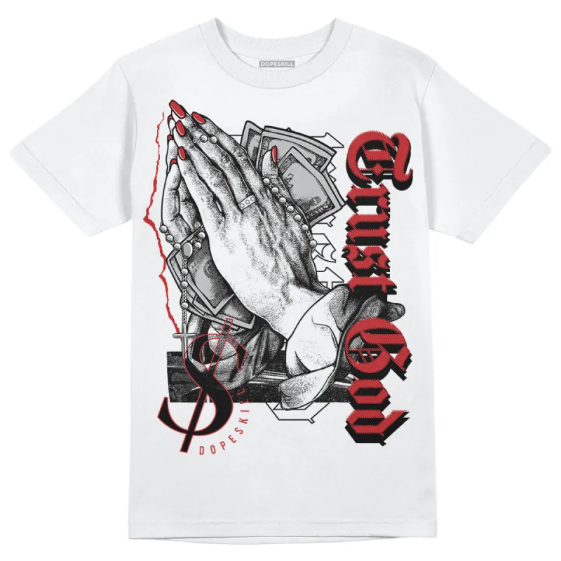 Red Taxi 12s DopeSkill T-Shirt Trust God Graphic sold by DopeSkill