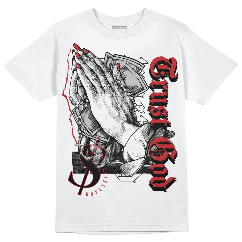 Red Taxi 12s DopeSkill T-Shirt Trust God Graphic sold by DopeSkill