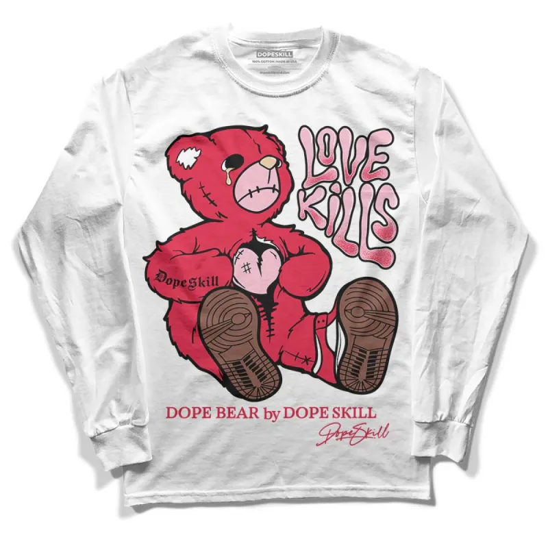 Dunk Bacon DopeSkill Long Sleeve T-Shirt Love Kills Graphic sold by DopeSkill