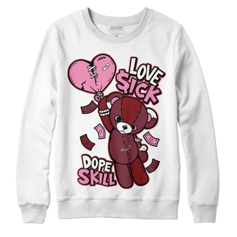 Team Red 1s DopeSkill Sweatshirt Love Sick Graphic sold by DopeSkill