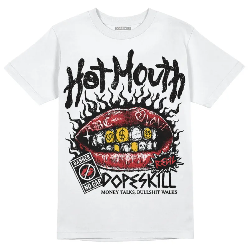 Red Taxi 12s DopeSkill T-Shirt Hot Mouth Graphic sold by DopeSkill
