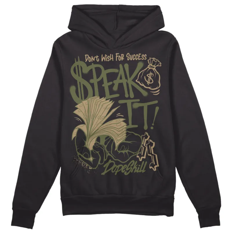Max 90 Neutral Olive DopeSkill Hoodie Sweatshirt Speak It Graphic sold by DopeSkill