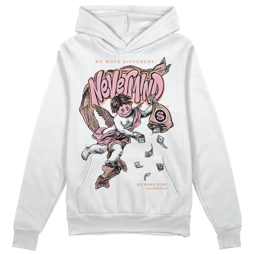 Legend Pink 11s DopeSkill Hoodie Sweatshirt Nevermind Graphic sold by DopeSkill