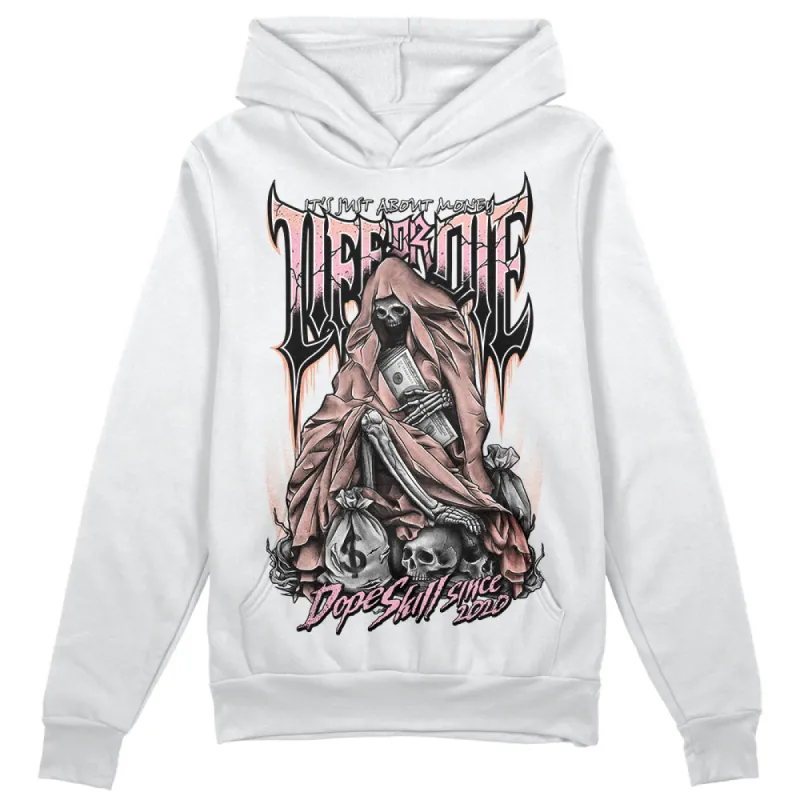 Legend Pink 11s DopeSkill Hoodie Sweatshirt Life or Die Graphic sold by DopeSkill