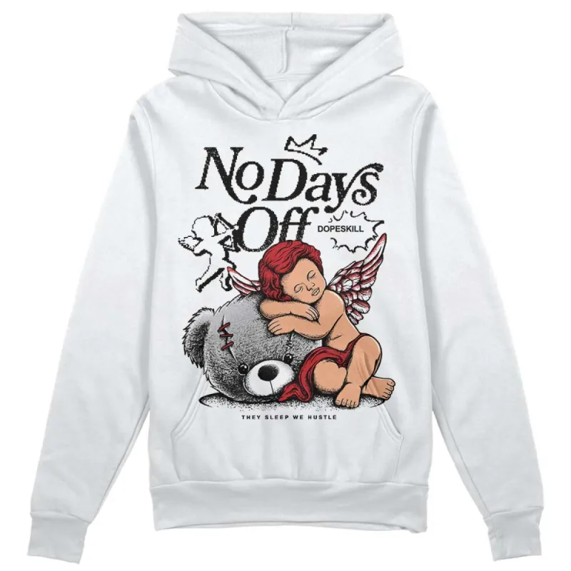 Red Taxi 12s DopeSkill Hoodie Sweatshirt New No Days Off Graphic sold by DopeSkill