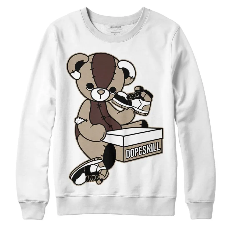 Latte 1s DopeSkill Sweatshirt Sneakerhead BEAR Graphic sold by DopeSkill