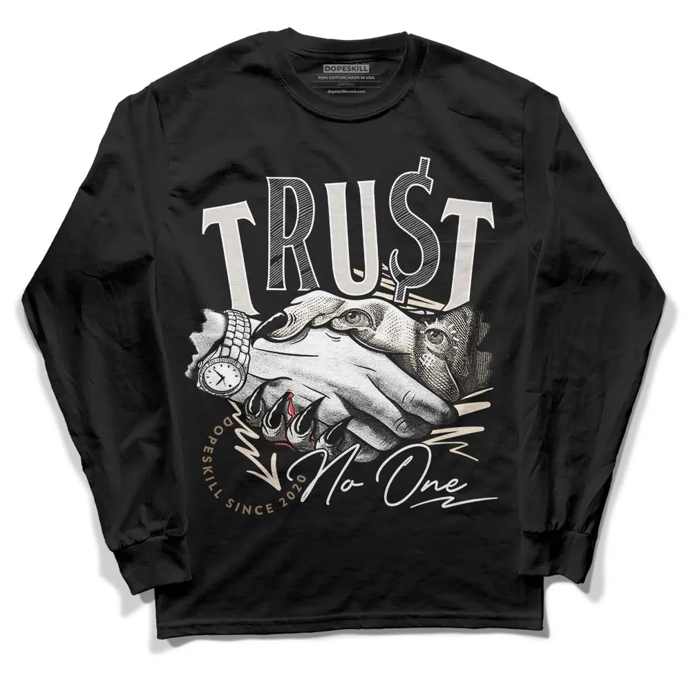 Sail 5s DopeSkill Long Sleeve T-Shirt Trust No One Graphic sold by DopeSkill product image thumbnail 2