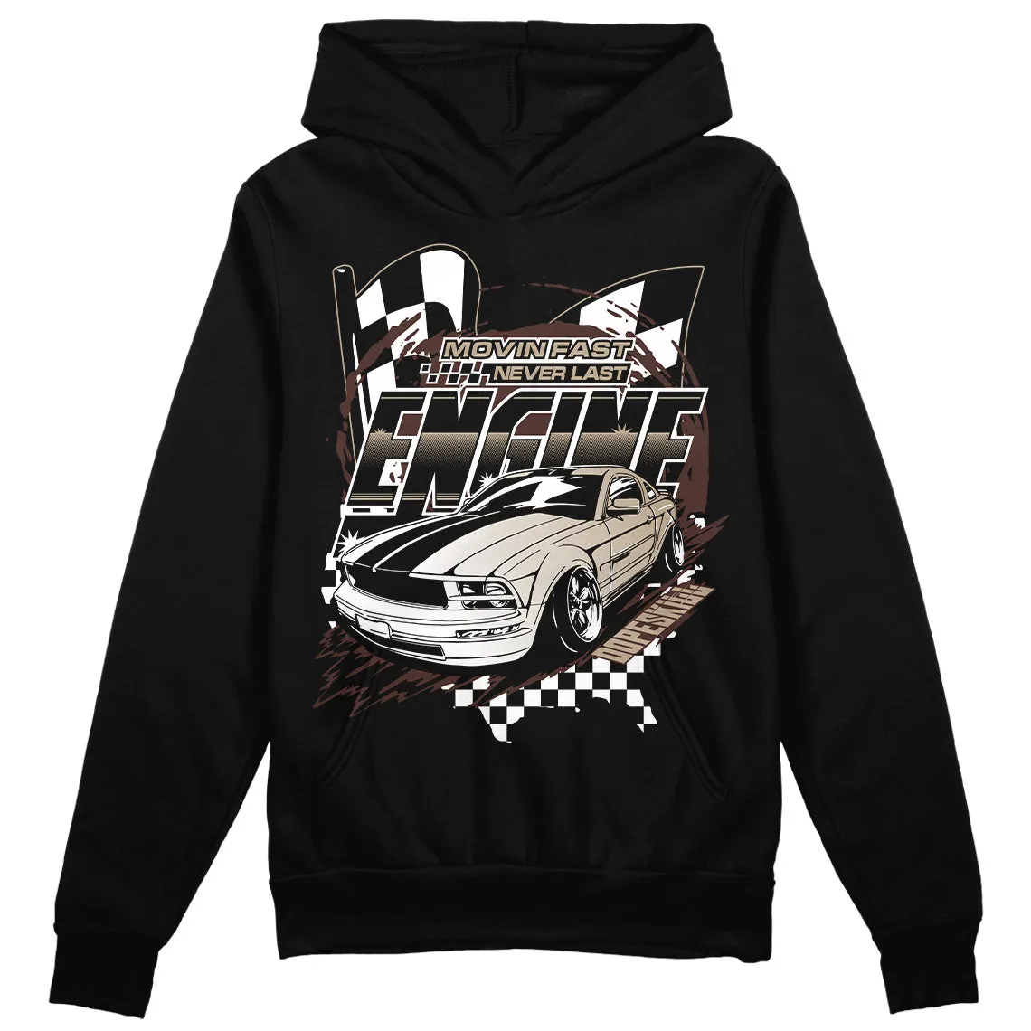 Latte 1s DopeSkill Hoodie Sweatshirt ENGINE Tshirt Graphic sold by DopeSkill product image thumbnail 2