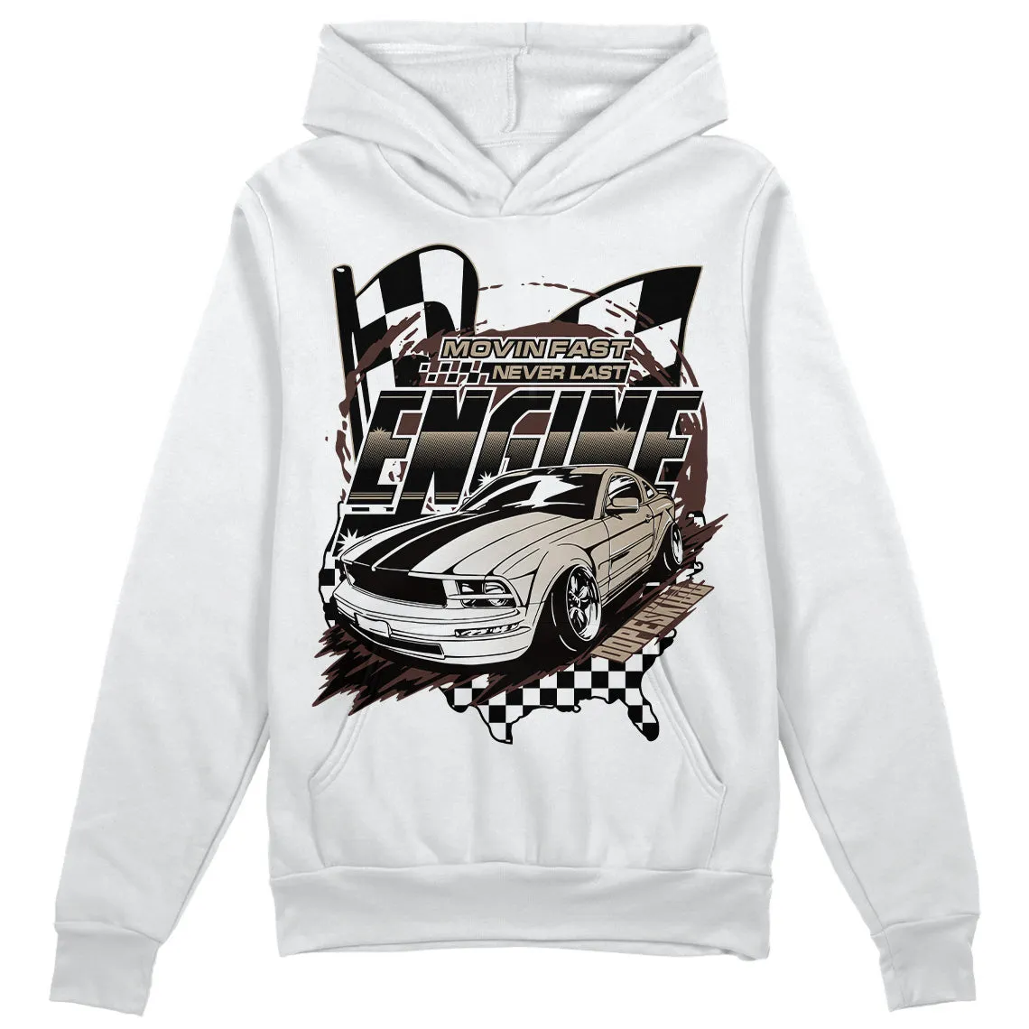 Latte 1s DopeSkill Hoodie Sweatshirt ENGINE Tshirt Graphic sold by DopeSkill