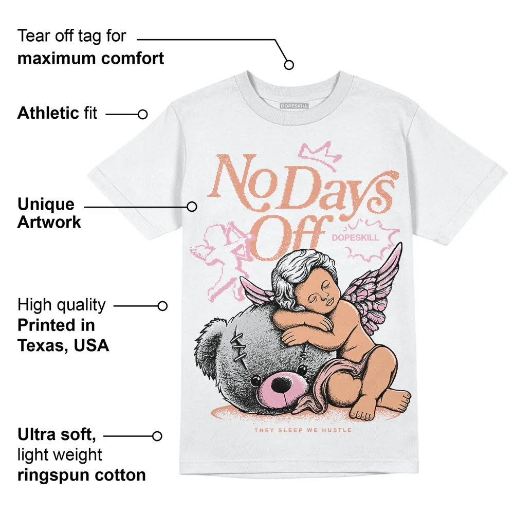 Legend Pink 11s DopeSkill T-Shirt New No Days Off Graphic sold by DopeSkill product image thumbnail 3