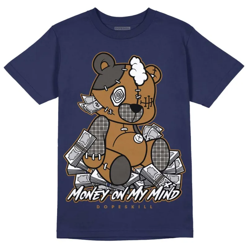 Dunk Premium Tweed Corduroy DopeSkill Navy T-shirt MOMM Bear Graphic sold by DopeSkill