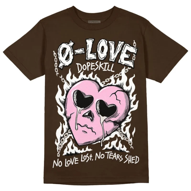 Neapolitan 11s DopeSkill Velvet Brown T-shirt No Love Graphic sold by DopeSkill