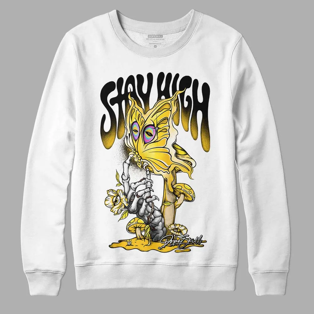 Vivid Sulfur 4s DopeSkill Sweatshirt Stay High Graphic sold by DopeSkill