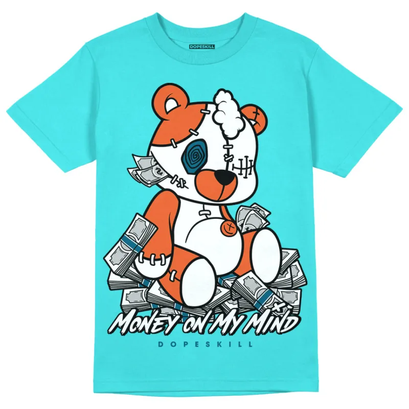Dunk Dolphins DopeSkill Tahiti Blue T-shirt MOMM Bear Graphic sold by DopeSkill