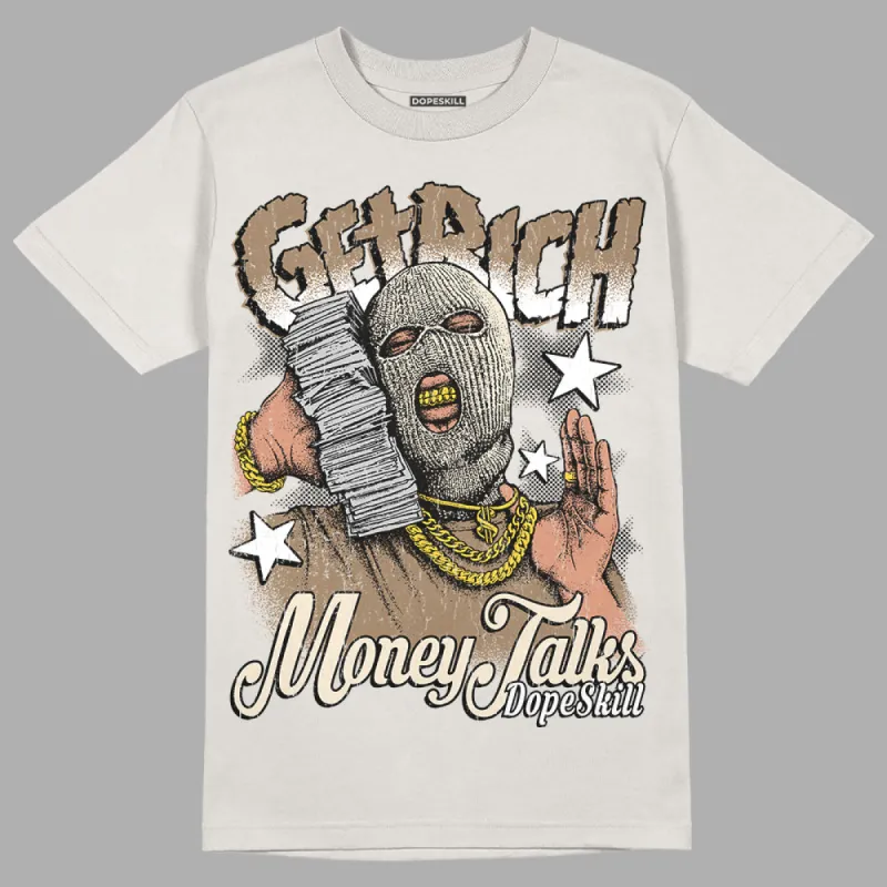Sail 5s DopeSkill Sand T-shirt Get Rich Graphic sold by DopeSkill