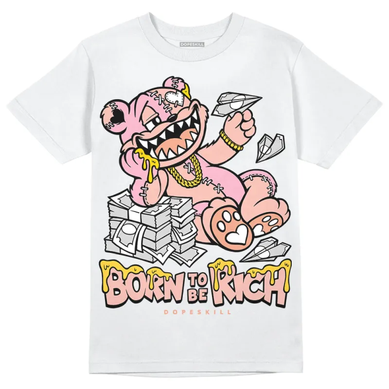Legend Pink 11s DopeSkill T-Shirt Born To Be Rich Graphic sold by DopeSkill