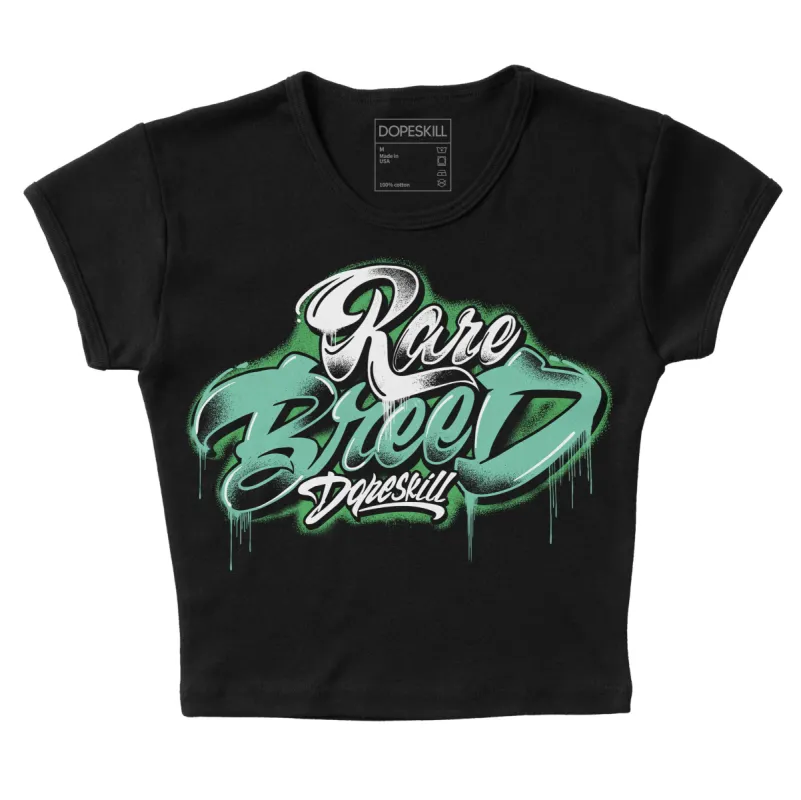 Green Glow 1s DopeSkill Women's Crop Top Rare Breed Type Graphic sold by DopeSkill