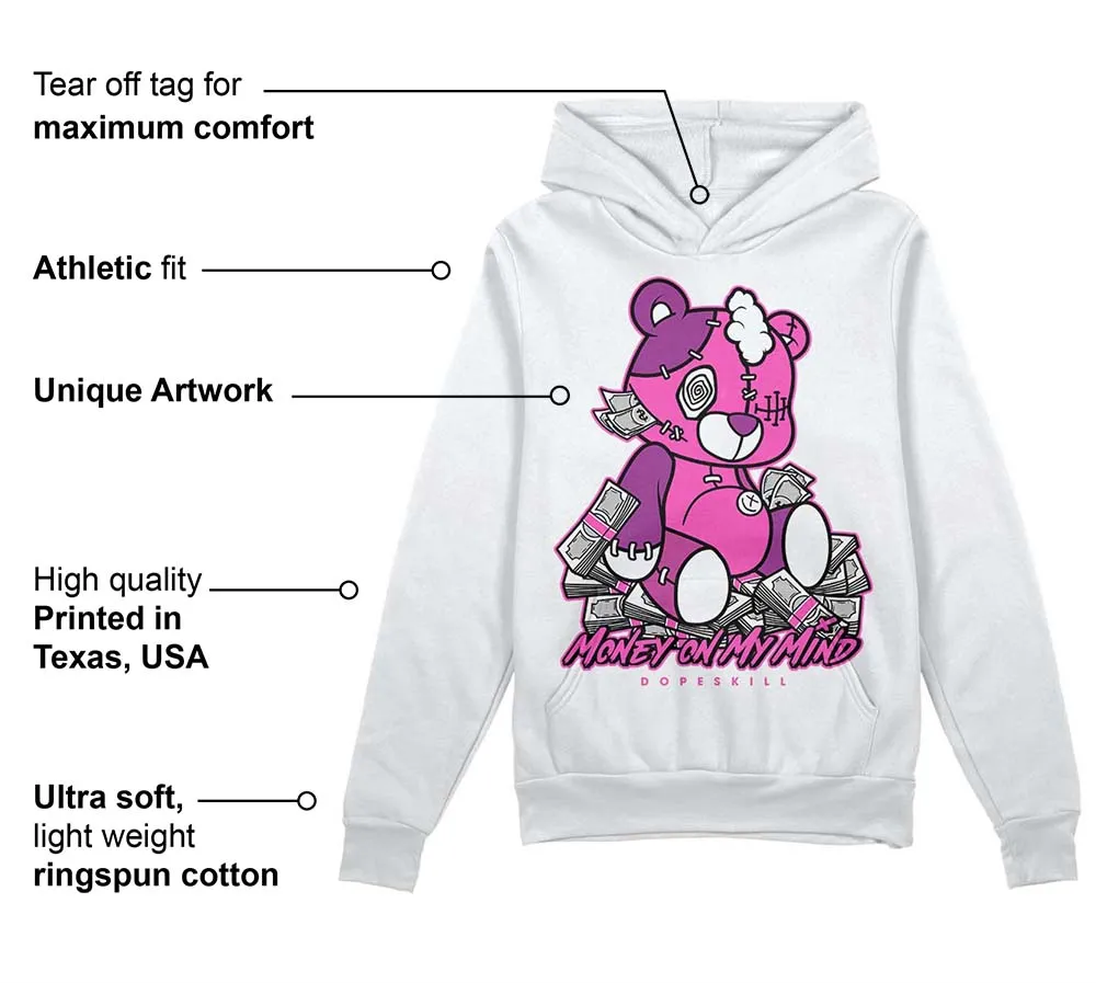Hyper Violet 4s DopeSkill Hoodie Sweatshirt MOMM Bear Graphic sold by DopeSkill product image thumbnail 3