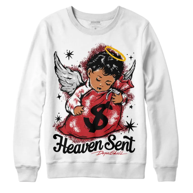 Red Taxi 12s DopeSkill Sweatshirt Heaven Sent Graphic sold by DopeSkill