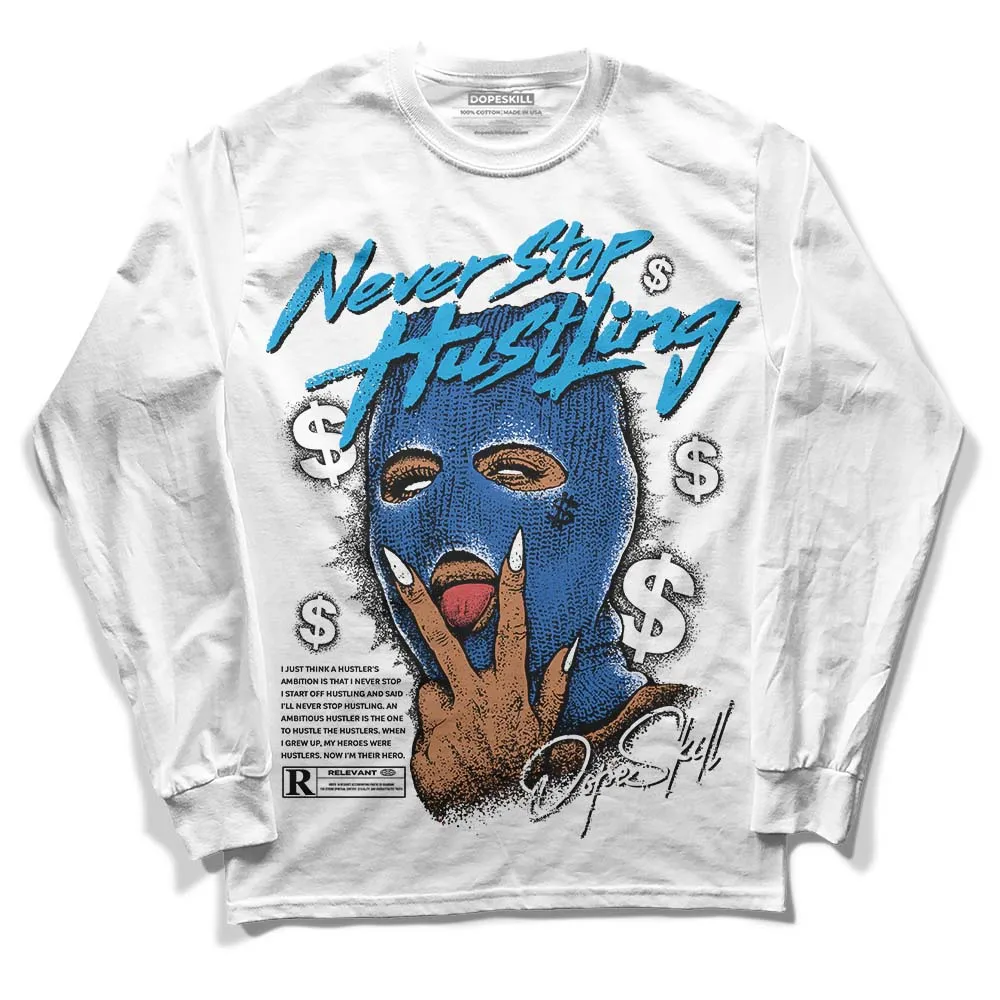 Space Jam 11s DopeSkill Long Sleeve T-Shirt Never Stop Hustling Graphic sold by DopeSkill product image thumbnail 2
