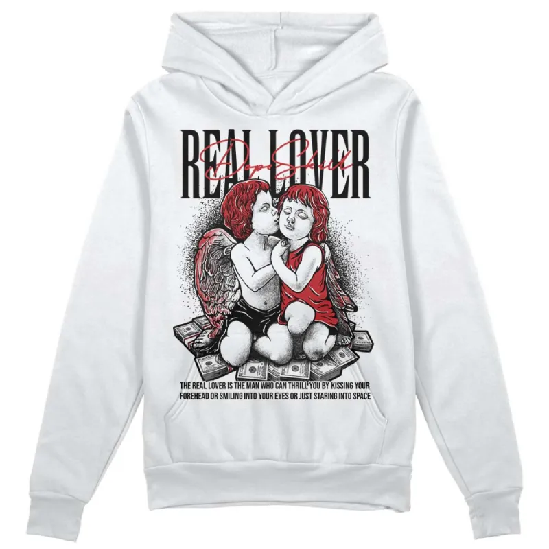Red Taxi 12s DopeSkill Hoodie Sweatshirt Real Lover Graphic sold by DopeSkill