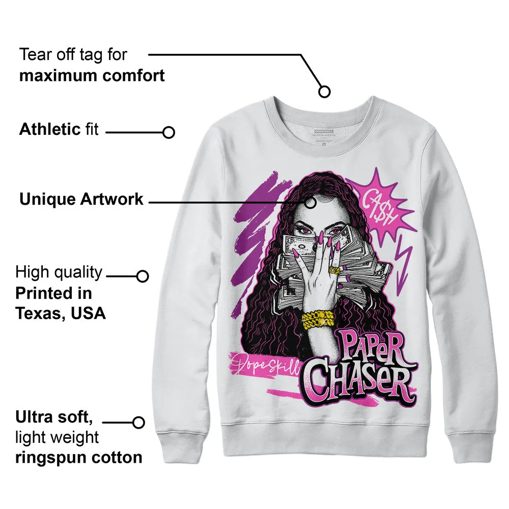 Hyper Violet 4s DopeSkill Sweatshirt NPC Graphic sold by DopeSkill product image thumbnail 3