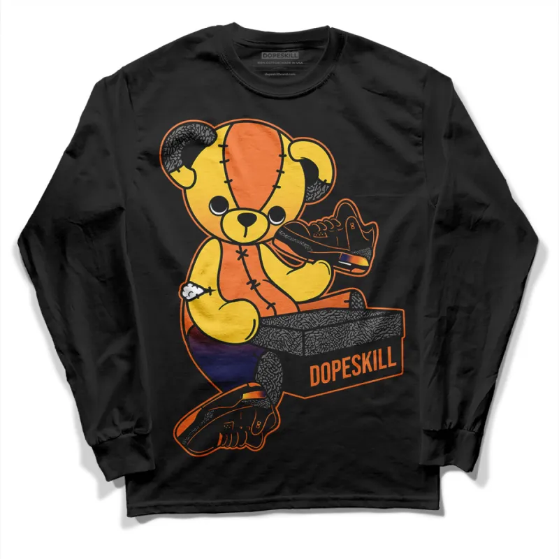 Rio 3s DopeSkill Long Sleeve T-Shirt Sneakerhead BEAR Graphic sold by DopeSkill
