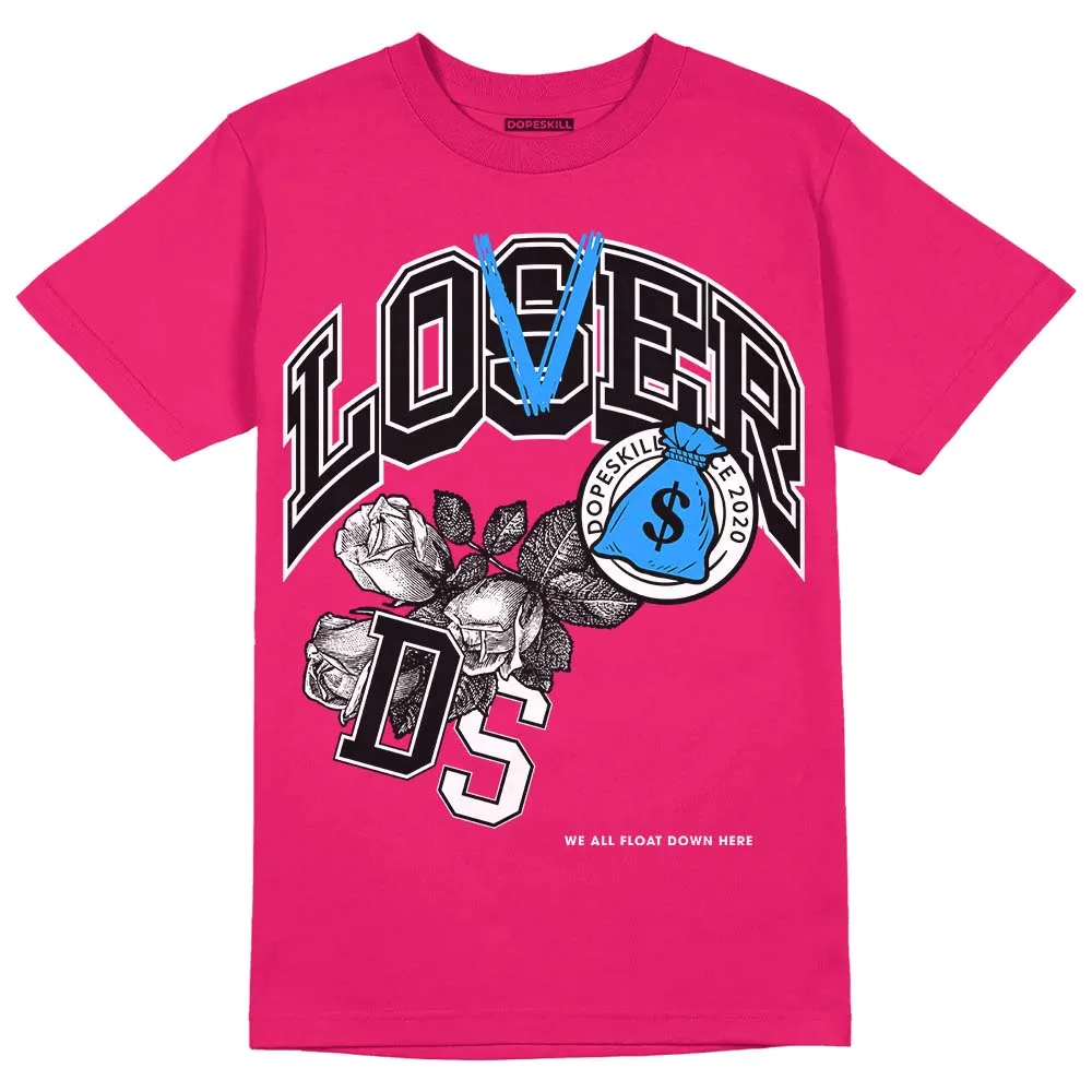 Dunk Obsidian Fierce Pink DopeSkill Pink T-Shirt Loser Lover Graphic sold by DopeSkill