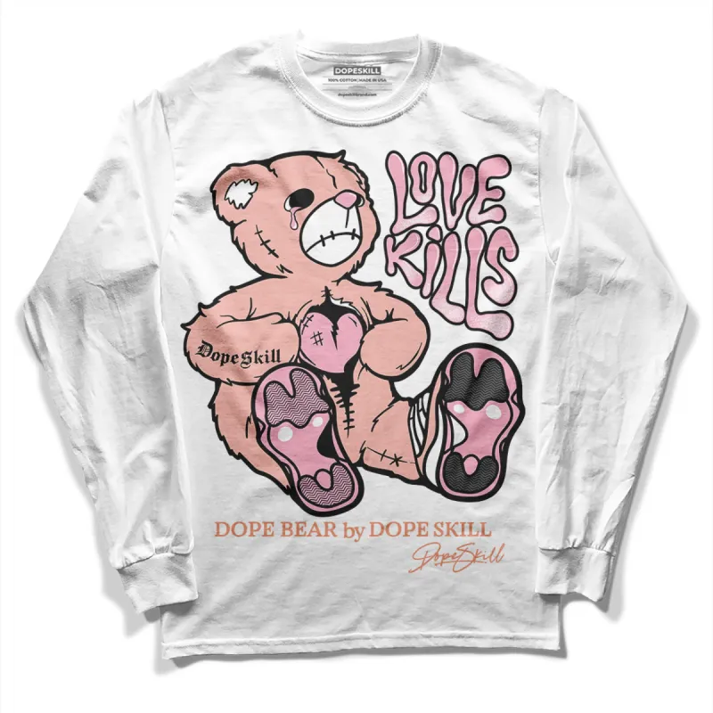 Legend Pink 11s DopeSkill Long Sleeve T-Shirt Love Kills Graphic sold by DopeSkill