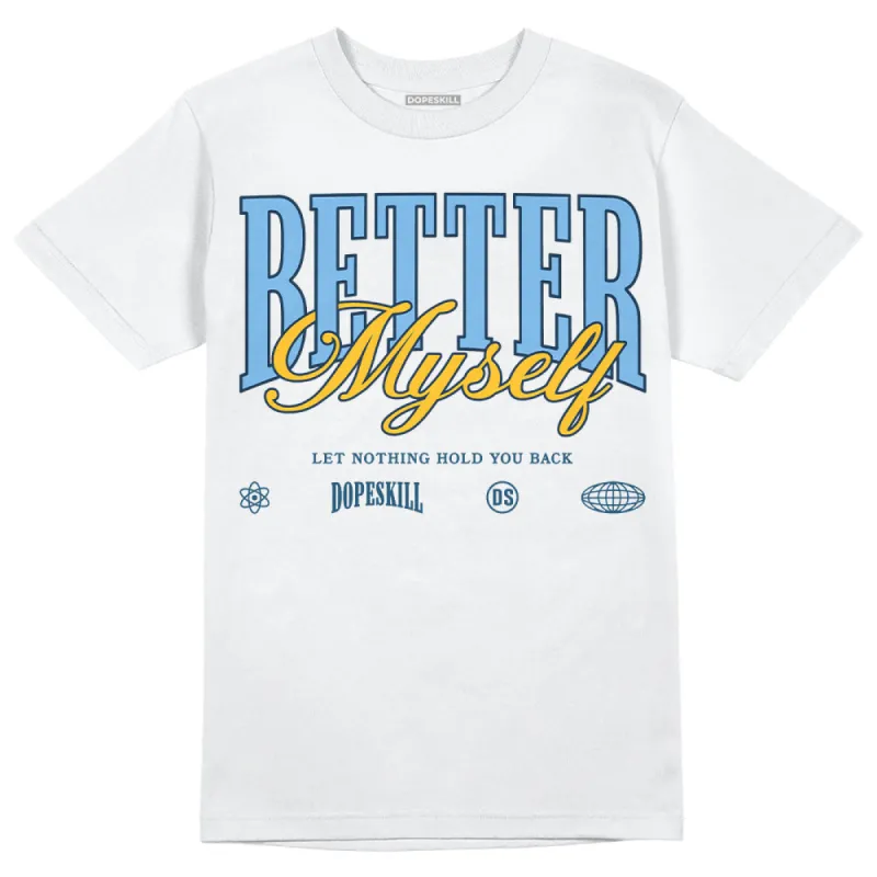 First In Flight 1s DopeSkill T-Shirt Better Myself Graphic sold by DopeSkill
