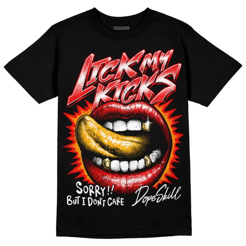 Red Collection DopeSkill T-Shirt Lick My Kicks Graphic sold by DopeSkill
