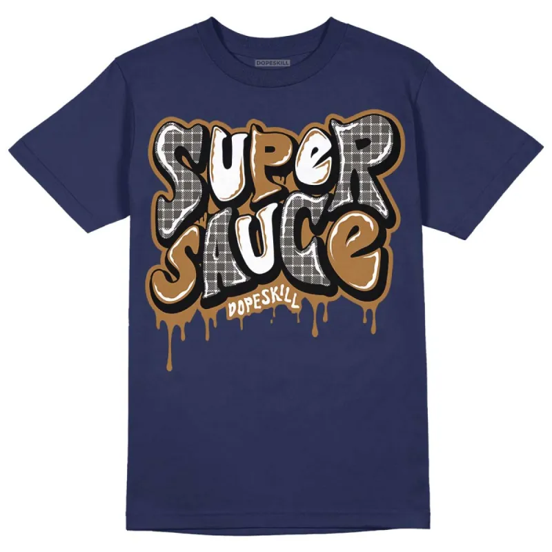 Dunk Premium Tweed Corduroy DopeSkill Navy T-shirt Super Sauce Graphic sold by DopeSkill