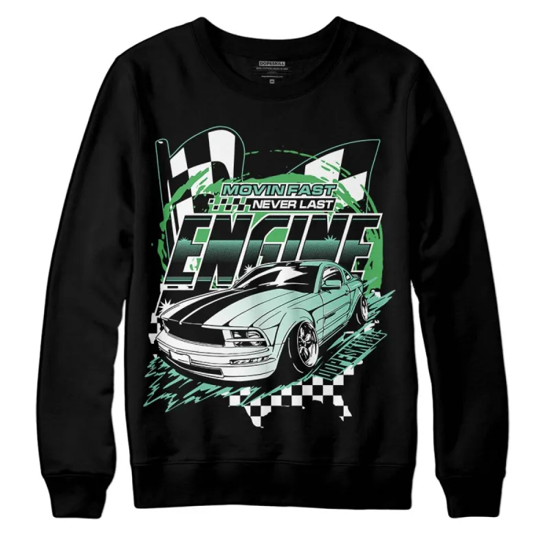Green Glow 1s DopeSkill Sweatshirt ENGINE Tshirt Graphic sold by DopeSkill