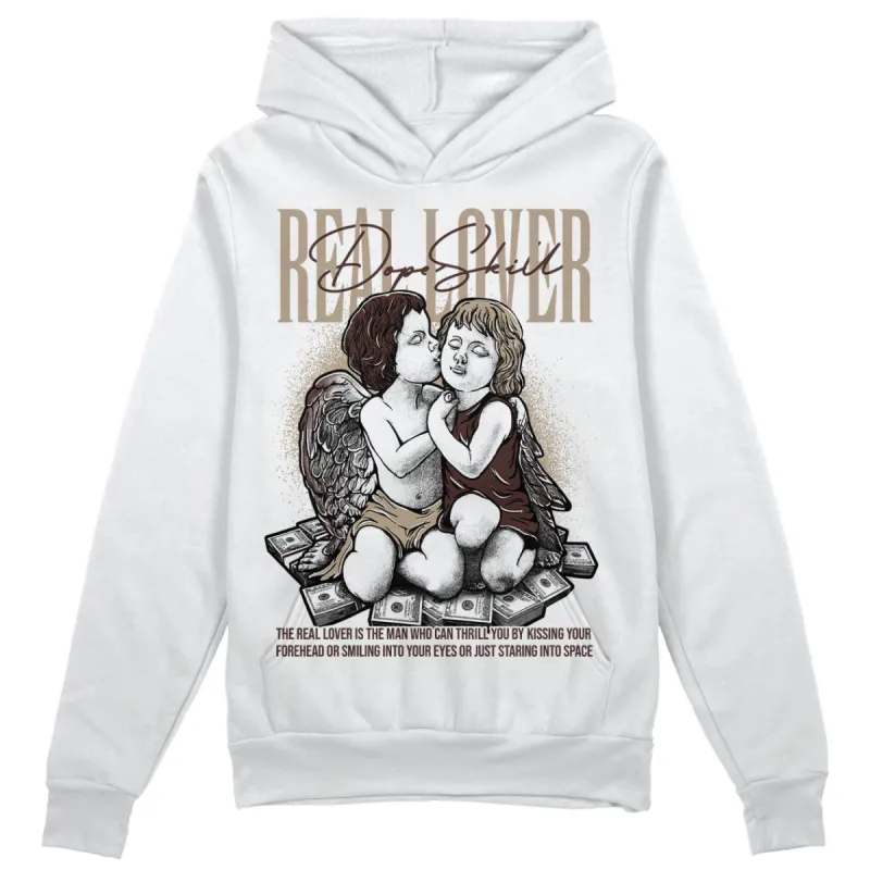 Latte 1s DopeSkill Hoodie Sweatshirt Real Lover Graphic sold by DopeSkill