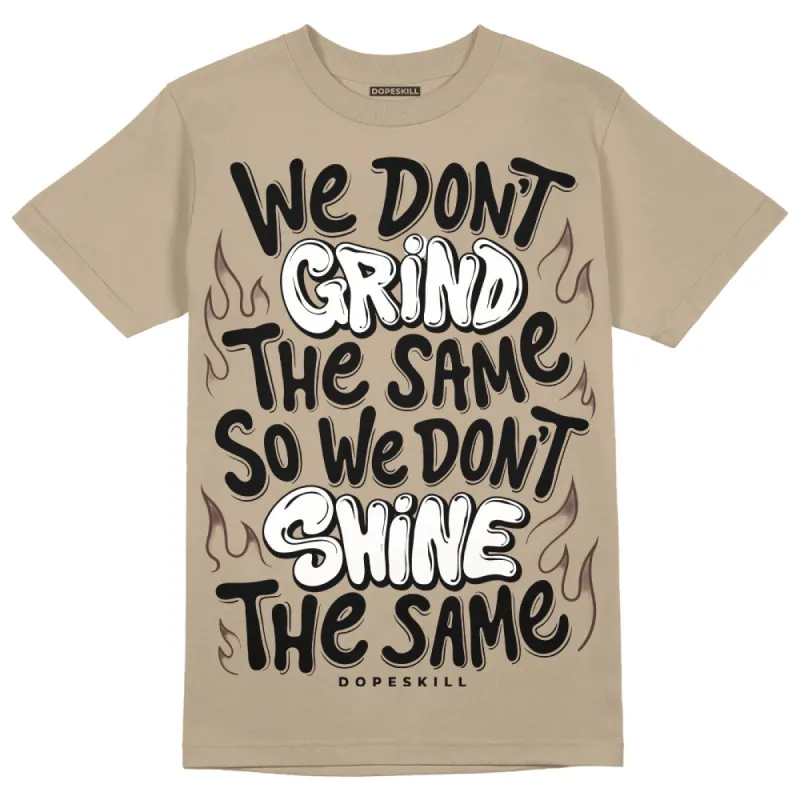 Latte 1s DopeSkill Medium Brown T-shirt Grind Shine Graphic sold by DopeSkill