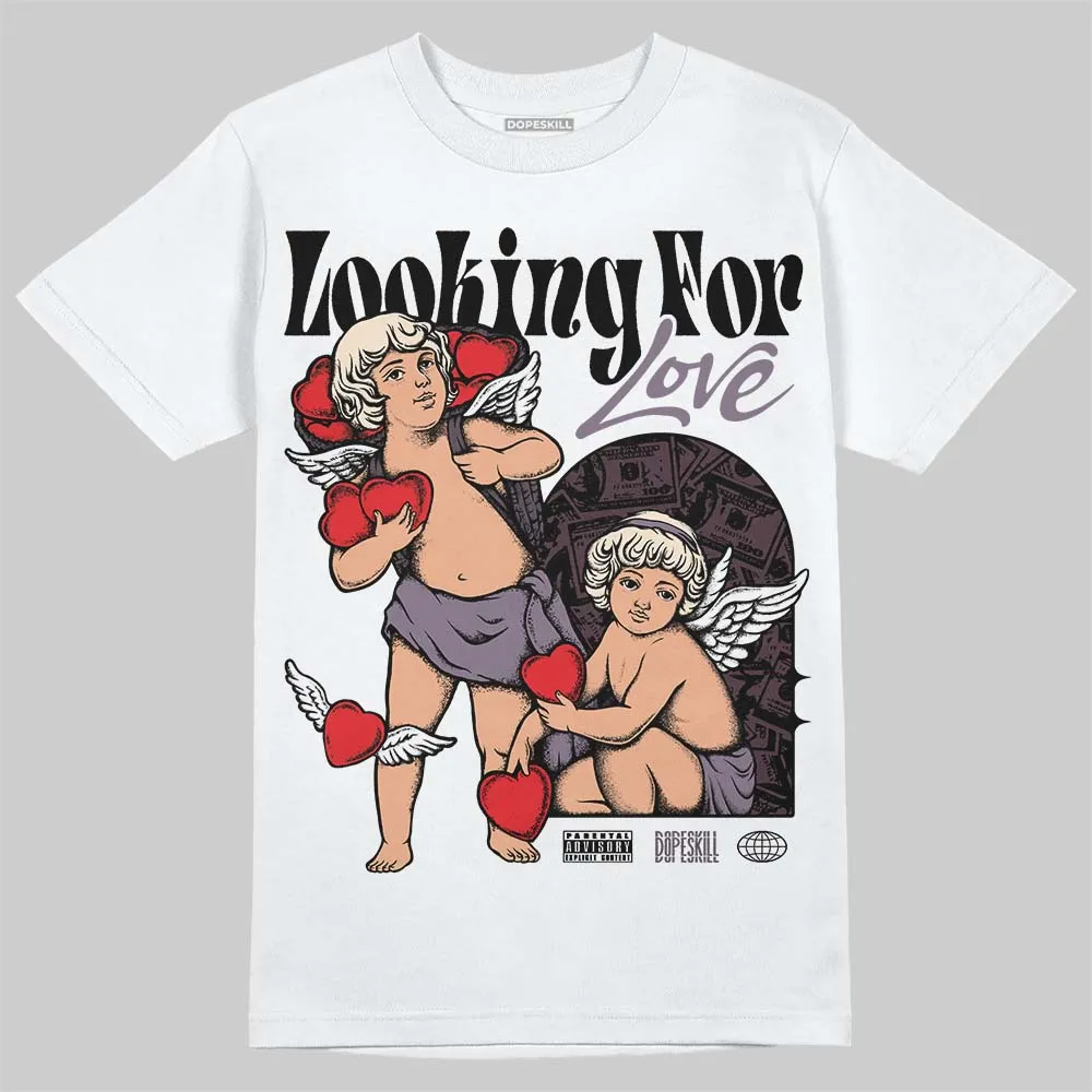 Violet Ore 3s DopeSkill T-Shirt Looking For Love Graphic sold by DopeSkill product image thumbnail 2