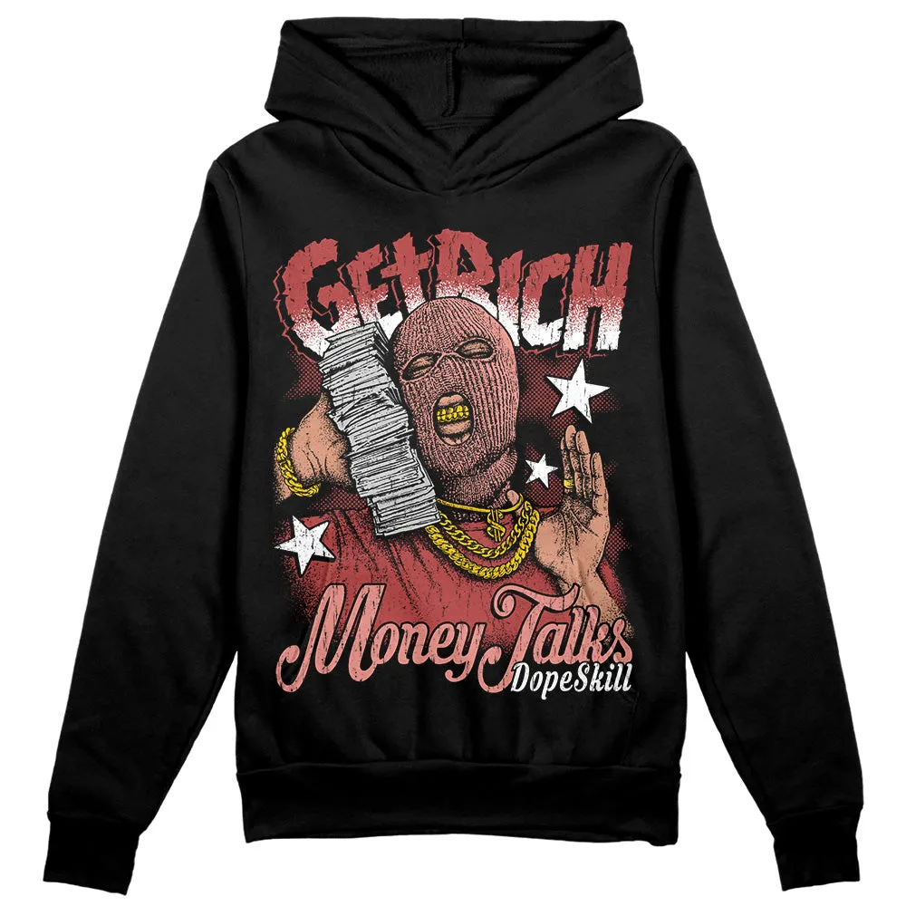 Dune Red 13s DopeSkill Hoodie Sweatshirt Get Rich Graphic sold by DopeSkill product image thumbnail 2