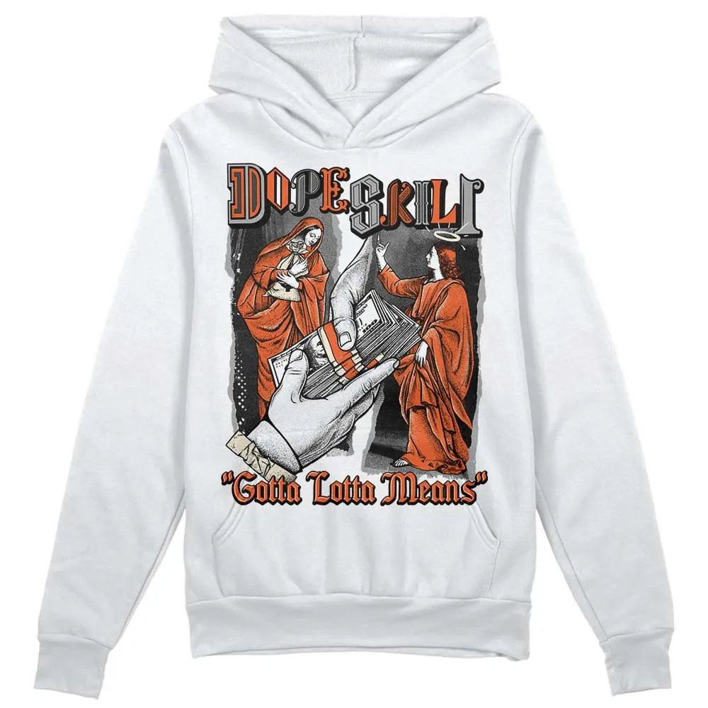 Georgia Peach 3s DopeSkill Hoodie Sweatshirt Gotta Lotta Means Graphic sold by DopeSkill product image thumbnail 2