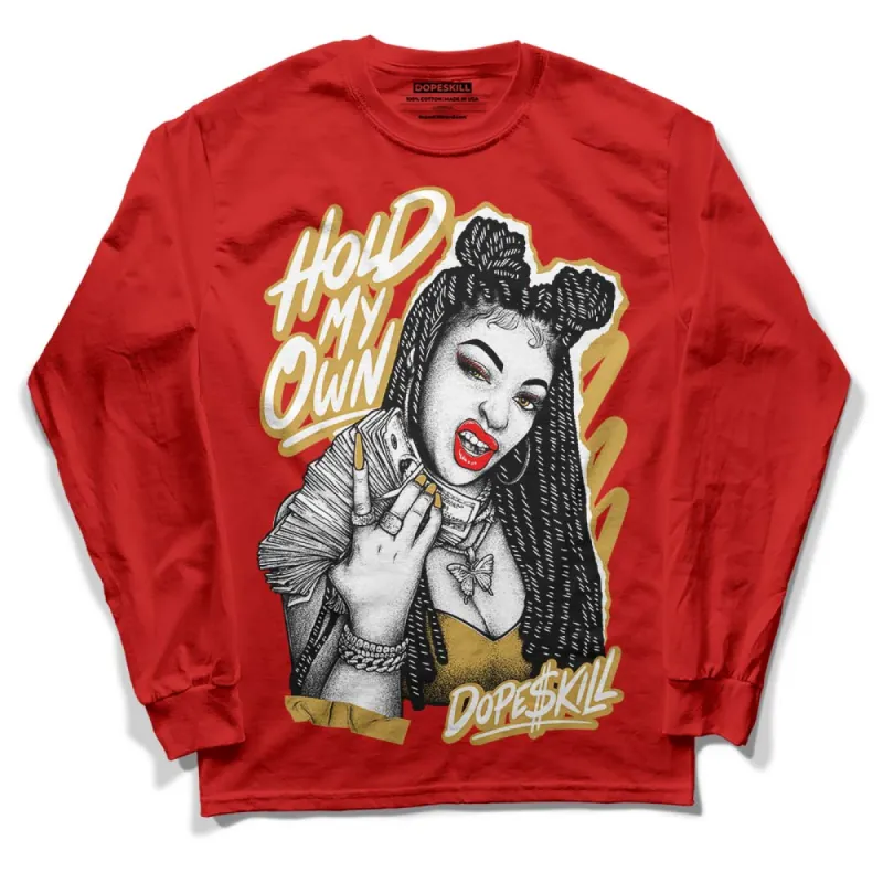Red Collection DopeSkill Red Long Sleeve T-Shirt New H.M.O Graphic sold by DopeSkill