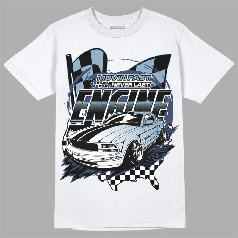 Diffused Blue Sail Grey White 1s DopeSkill T-Shirt ENGINE Tshirt Graphic sold by DopeSkill