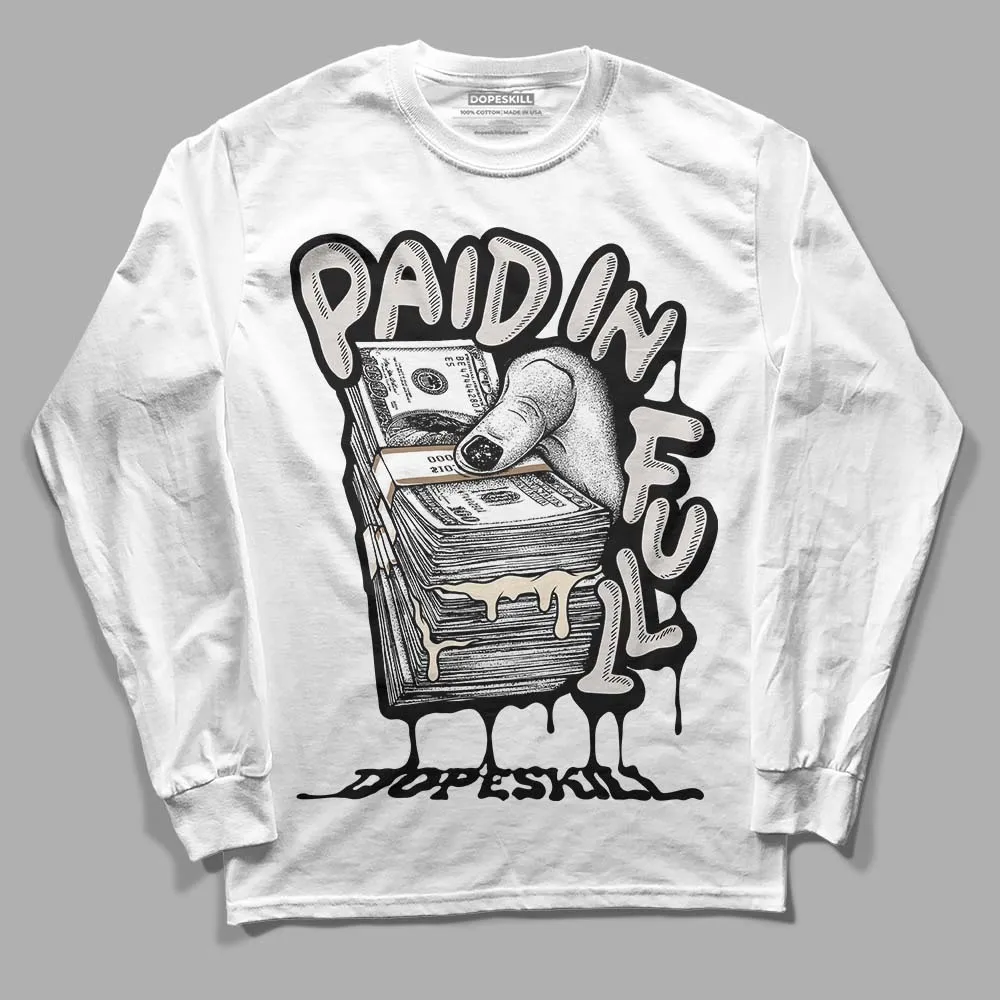 Sail 5s DopeSkill Long Sleeve T-Shirt Paid In Full Graphic sold by DopeSkill