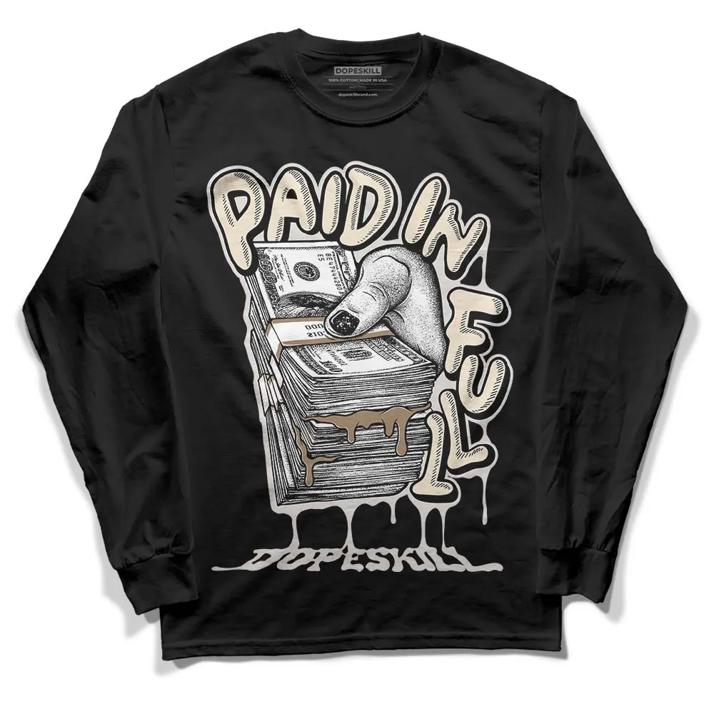 Sail 5s DopeSkill Long Sleeve T-Shirt Paid In Full Graphic sold by DopeSkill product image thumbnail 2