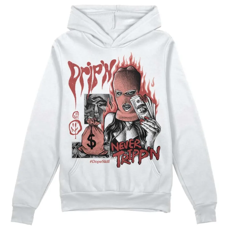 Dune Red 13s DopeSkill Hoodie Sweatshirt Drip'n Never Tripp'n Graphic sold by DopeSkill