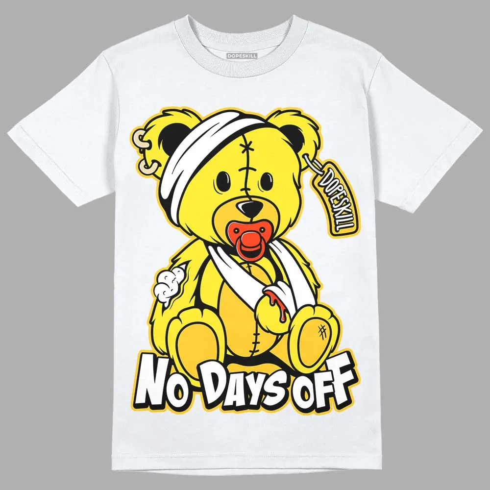 Vivid Sulfur 4s DopeSkill T-Shirt Hurt Bear Graphic sold by DopeSkill