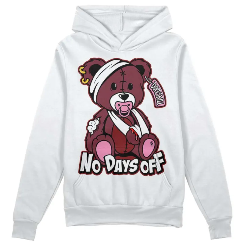 Team Red 1s DopeSkill Hoodie Sweatshirt Hurt Bear Graphic sold by DopeSkill