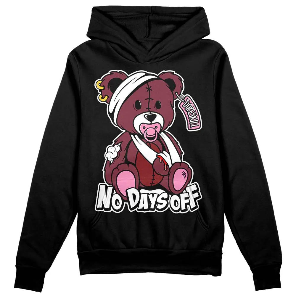Team Red 1s DopeSkill Hoodie Sweatshirt Hurt Bear Graphic sold by DopeSkill product image thumbnail 2