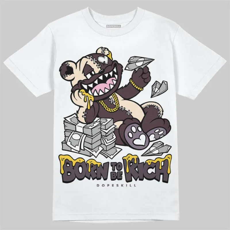 Burgundy Crush 3s DopeSkill T-Shirt Born To Be Rich Graphic sold by DopeSkill